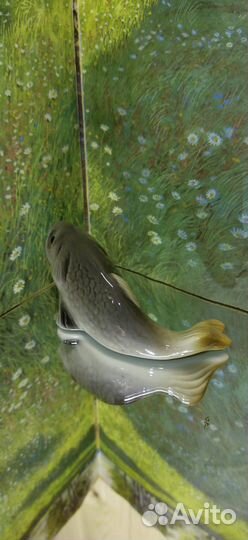 Рыба вобла фарфоровая статуэтка афз