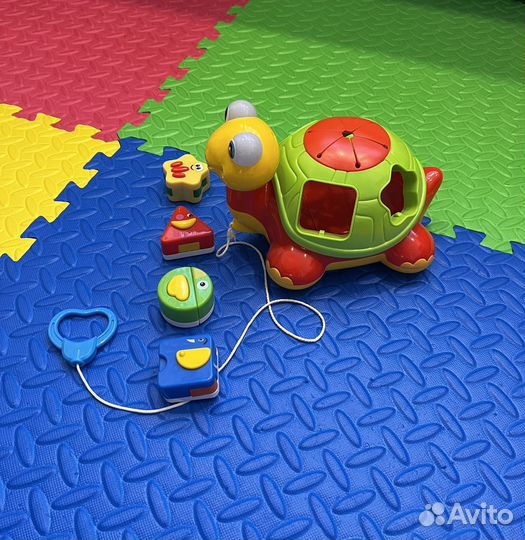 Черепашка сортер музыальная