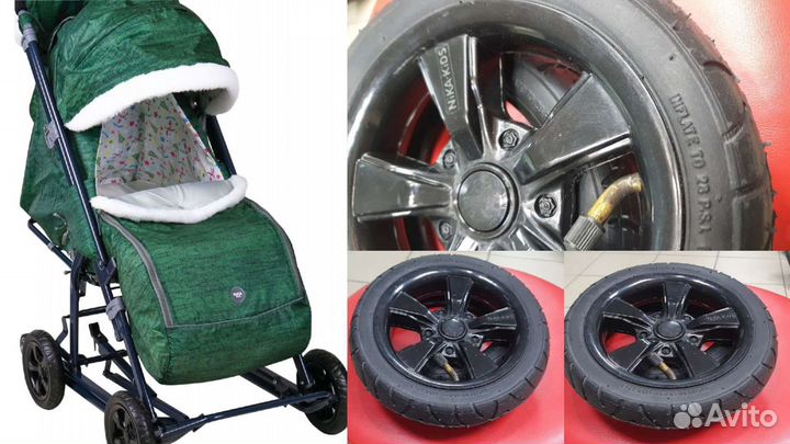 Колесо надувное для санок Ника 8-1,8-3