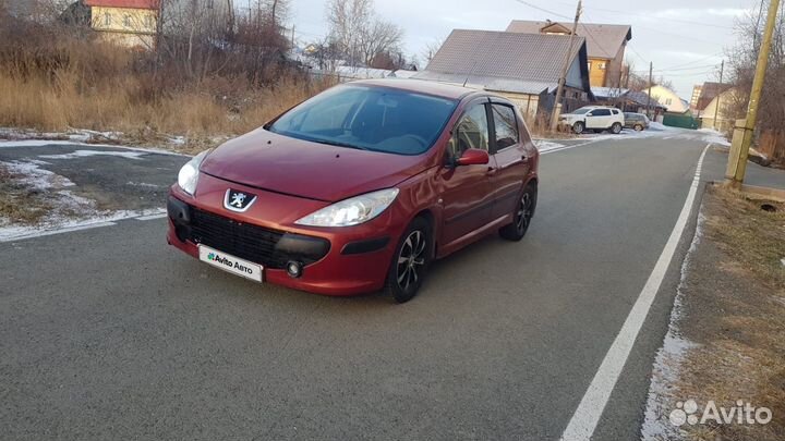 Peugeot 307 1.6 AT, 2007, 210 000 км