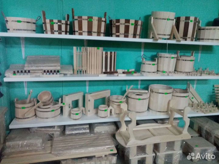 Все для бани. Мебель, бондарка