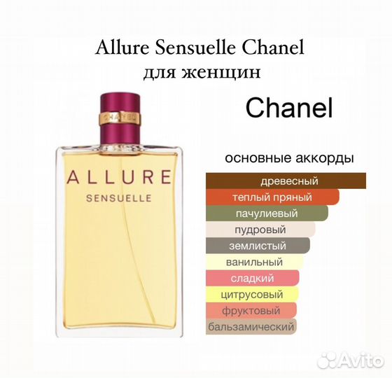 Allure Sensuelle Chanel 10 мл
