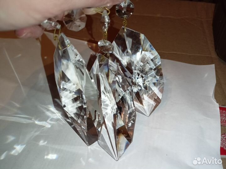 Хрустальные подвески 10 см для люстр Иран