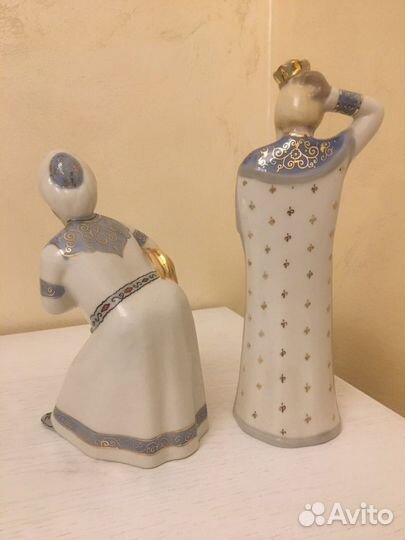 Царь и колдун, фарфор, СССР