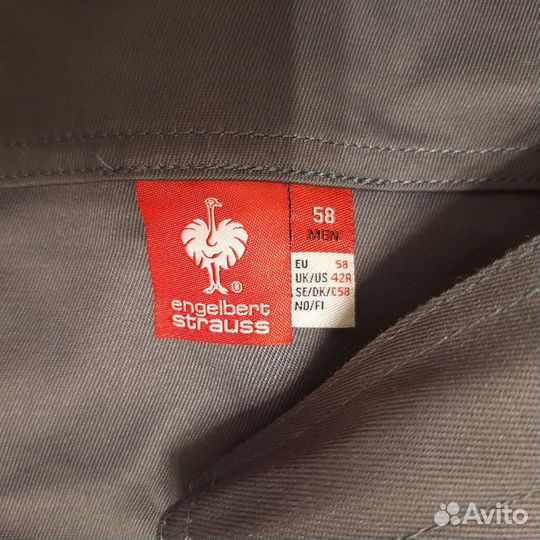 Комбинезон мужской рабочий engelbert strauss 58 ра