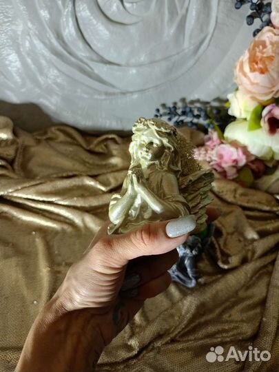 Ангел подсвечник кашпо