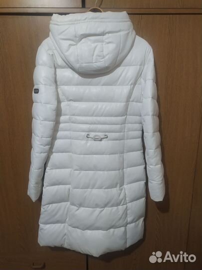 Пуховик Зимнее пальто из PU-кожи