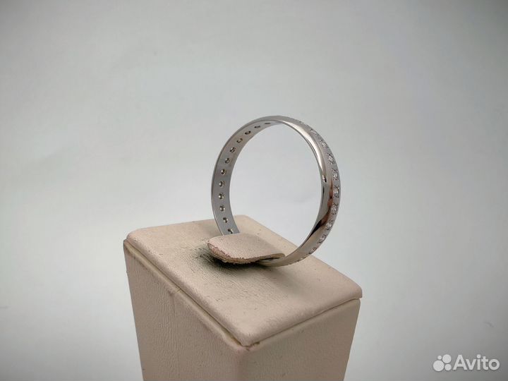 Кольцо платина с 31 бриллиантом Кр57 0,4 ct р. 23