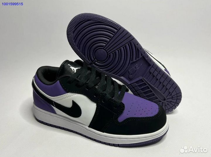 Кроссовки Nike Air Jordan 1 Low Court Purple