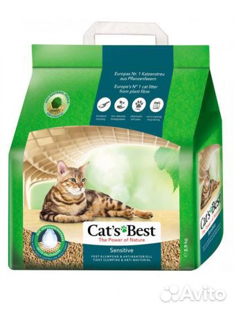 Наполнитель для кошек Кетс Бест (Cats Best)