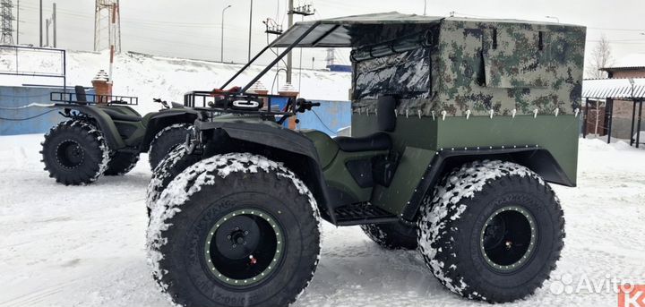 Квадроцикл Nord - Пикап (Снегоход - Болотоход)