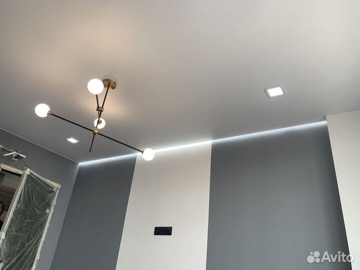 Натяжные потолки (быстро и качественно)