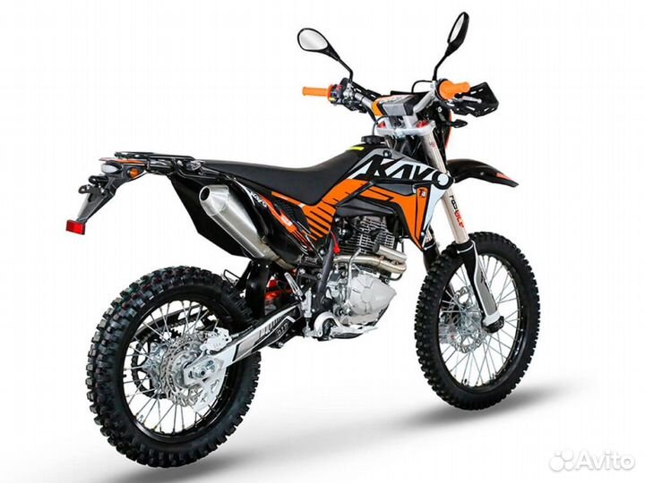 Мотоцикл kayo T4 250 enduro PR с птс (2023)