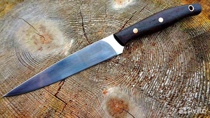 Кухонные Цельнометаллические ножи 110х18 Кованая