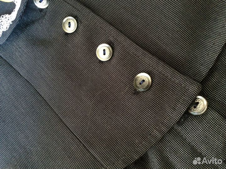 Школьная форма серая 128 134 жилет юбка