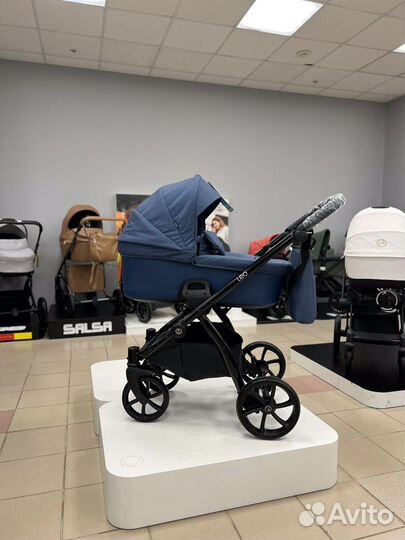 Новая Tutis Leo Plus коляска детская (286) indigo