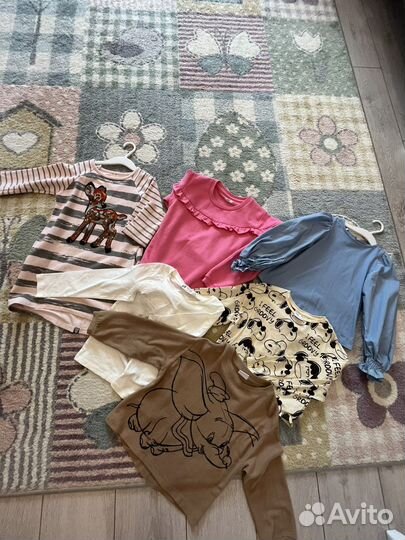 Детская одежда для девочек zara,hm и др