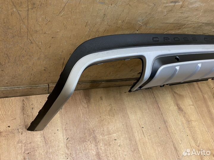 Юбка задняя Volvo S60 Cross Country 2010-2018