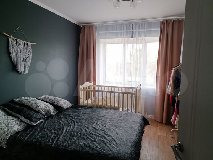 2-к. квартира, 56,9 м², 3/3 эт.