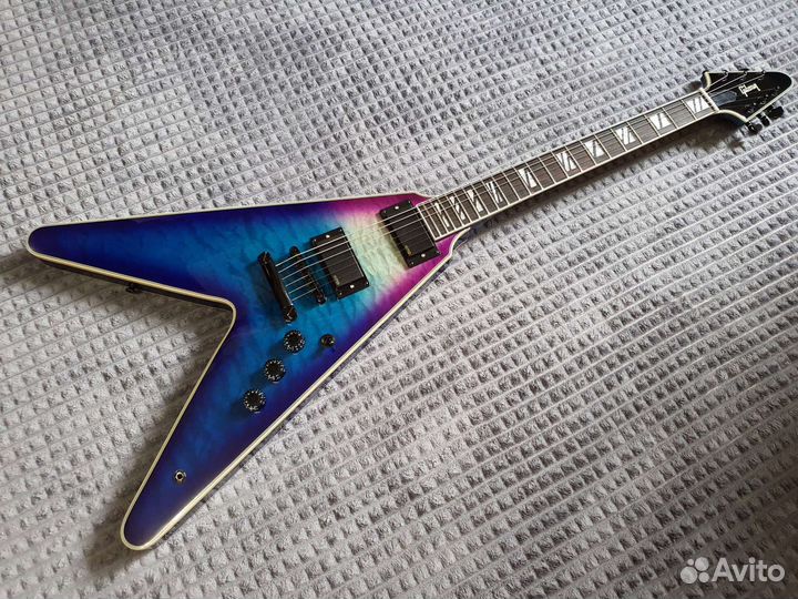 Gibson Flying V RainbowBurst (Replica)