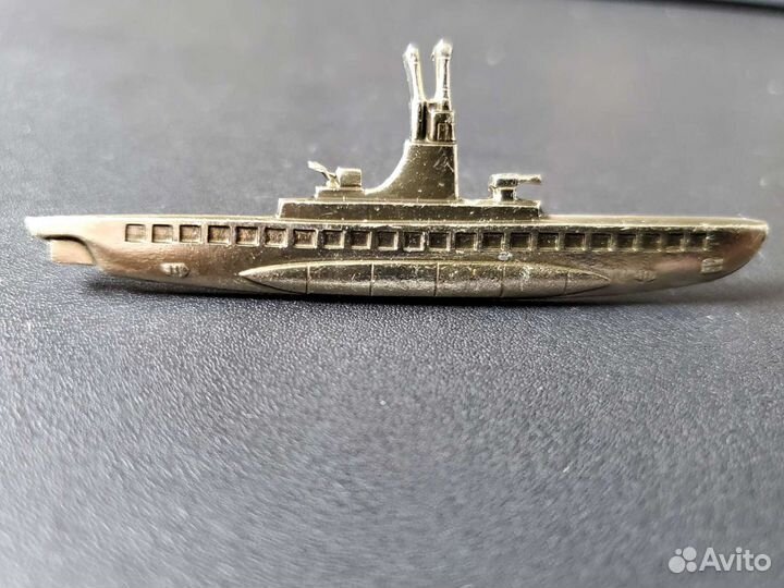 Знак командир подводной лодки. Оригинал. Люкс