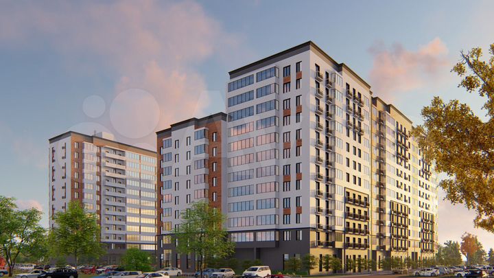 Квартира-студия, 24,6 м², 3/12 эт.