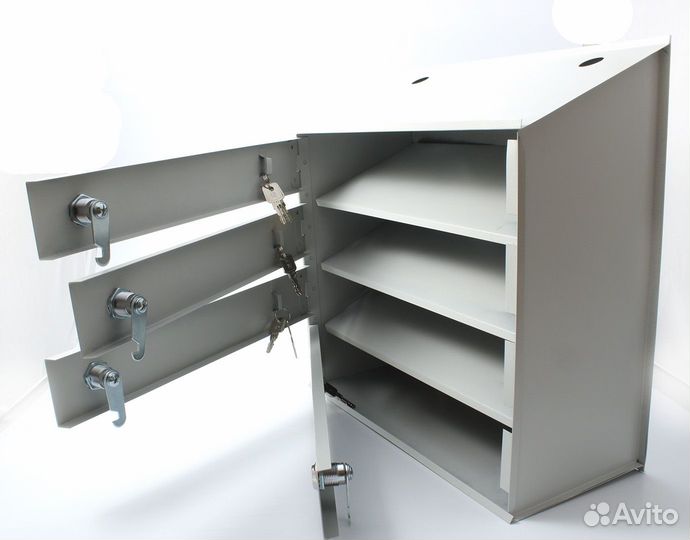 Почтовый ящик секционный вертикальный 4 секции