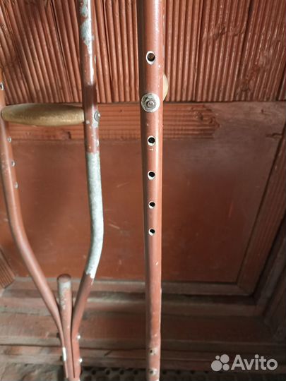 Костыли металлич