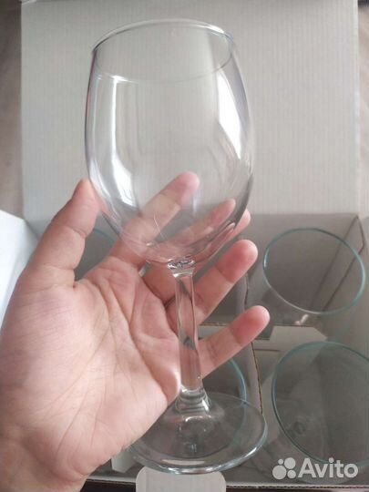 Бокалы для вина IKEA новые 6шт