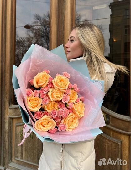 Роза 51 101 Букеты Цветы