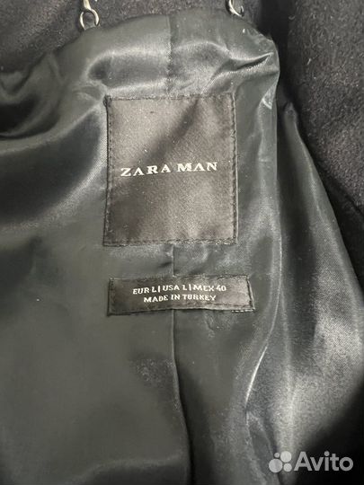 Пальто мужское zara