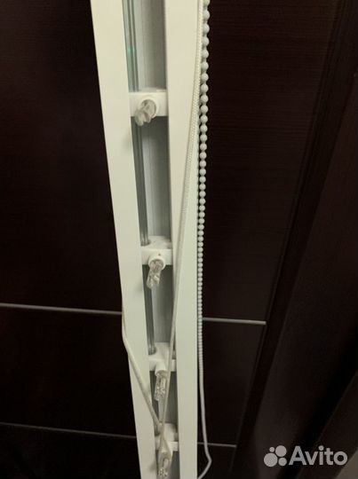 Жалюзи вертикальные бу + Карниз