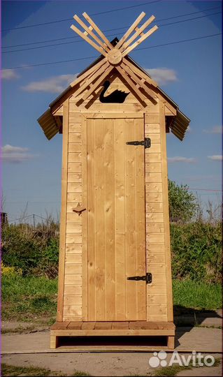 Дачный туалет с установкой HAT117