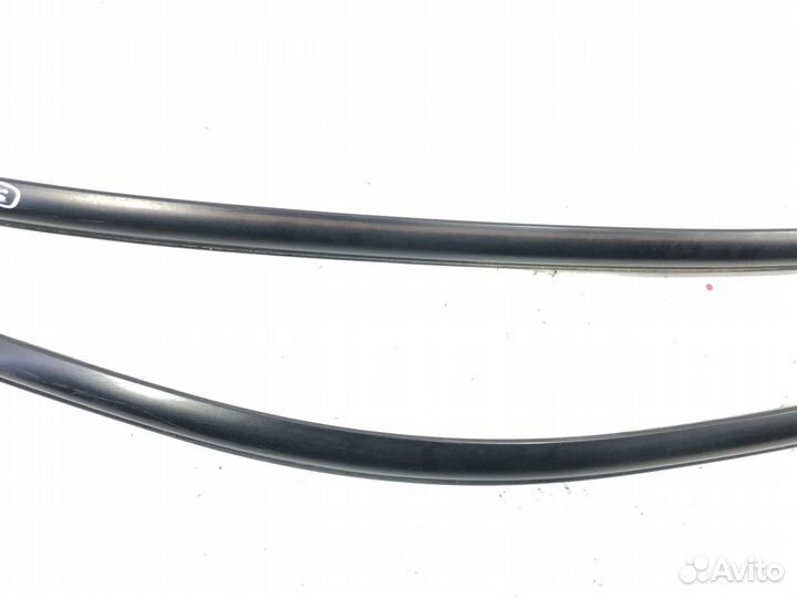 Молдинги с ветровиками передние Subaru Legacy BL