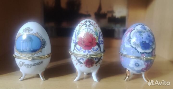 Шкатулка яйцо
