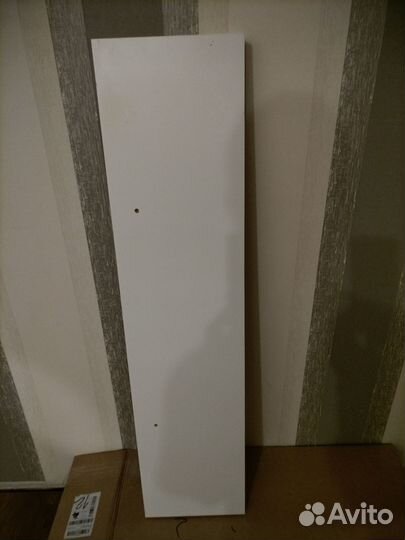 Полка на стену Икеа с кронштейном 110*26*5 см