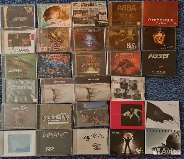 Лицензионные новые компакт-диски cd