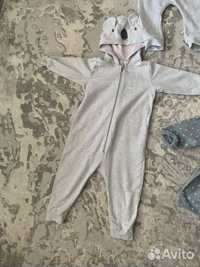 Пакет вещей на девочку 80-86