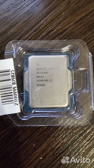 Процессор i3 12100f