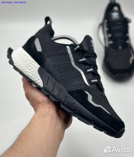 Кроссовки Adidas ZX 1000 Black (Арт.74623)