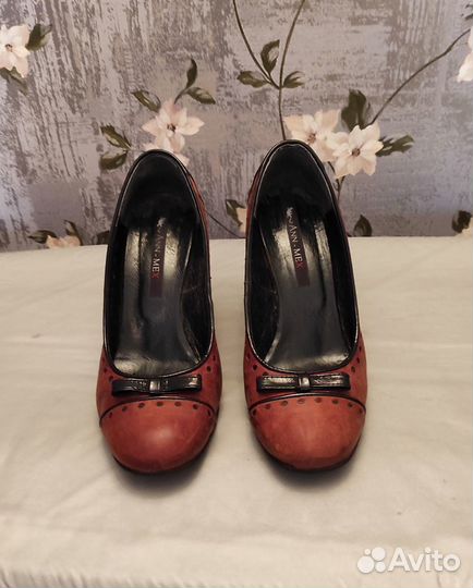 Туфли женские кожаные 37