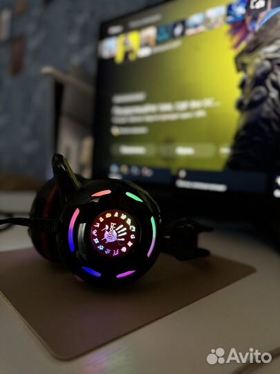 A4Tech Наушники с микрофоном Bloody G300, 3.5 мм