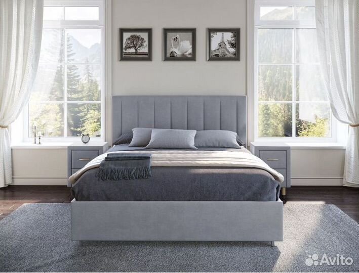 Кровать с подъемным механизмом