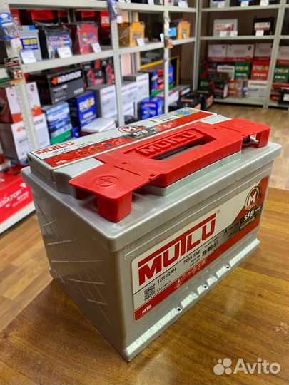 Аккумулятор 72 Ач Mutlu На Ладу Ларгус УАЗ Газель