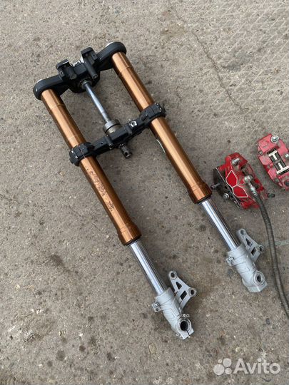 Вилка под дисковые тормоза Урал Днепр