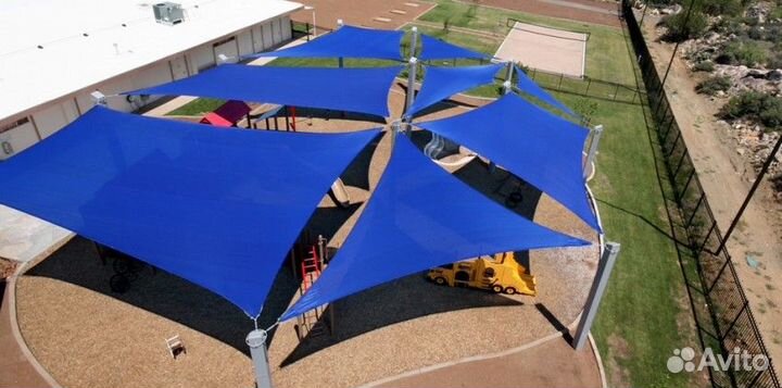 Теневые паруса - Навесы от тени