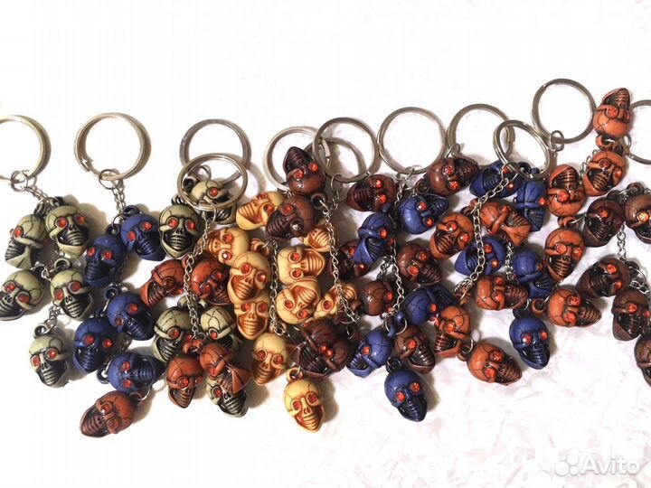 Брелок черепа