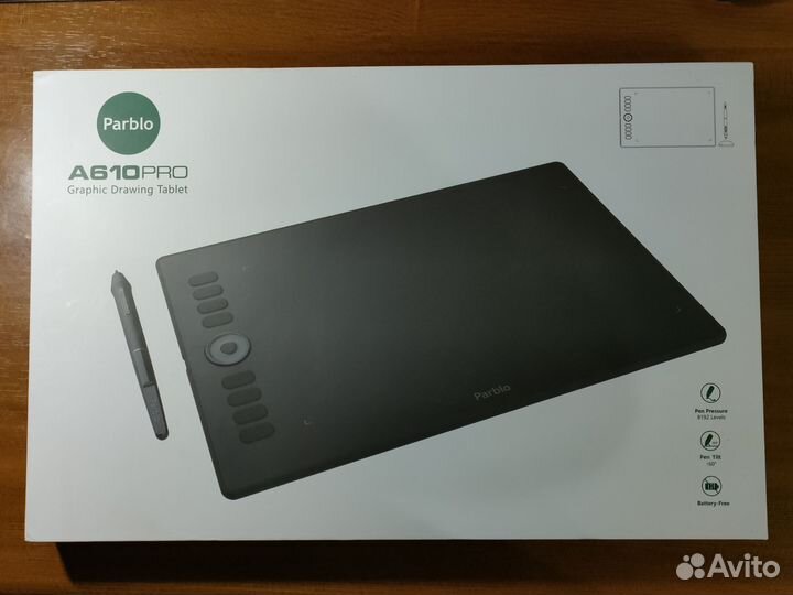 Графический планшет Parblo A610 Pro