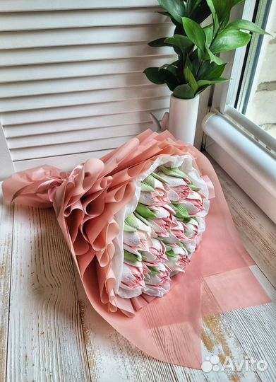 Букет из зефира