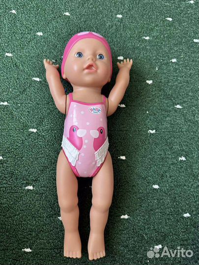 Кукла пупс пловчиха